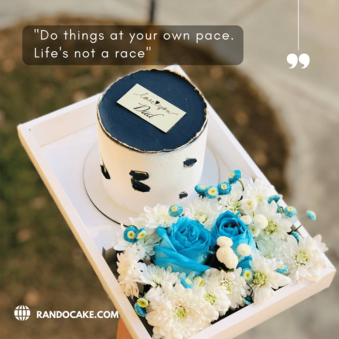 پک کیک و گل تولد 